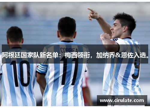 阿根廷国家队新名单：梅西领衔，加纳乔&恩佐入选。